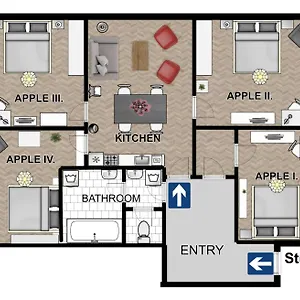 New Town - Apple Apartment